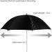 LimoStudio 33 Double Layer Black/Silver Photo Umbrella Lighting Reflector for Contrast & Concentrated Light - AGG126 - Buy Online on GoSupps.com