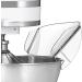 Pouring Shield Mixer Universal Pouring Shield Transparent PS Pouring Chute Replacement Fit for Bowl Lift Stand Mixer 4.5QT 5QT 6QT - Buy Online on GoSupps.com