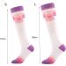 SANWOOD Long Socks | Dot Heart Adult Compression Stockings | Anti-Friction & Anti-Pilling White S | International Shipping Available - Buy Online on GoSupps.com