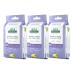 Aleva Naturals Bamboo Baby Nose 'n' Blows Wipes for Cleaning Stuffy Noses with Saline Natural and Organic Formula Extra Strong and Ultra-Soft Biodegradable - Value Pack 30ct X 3 90 Wipes 30 count (Pack of 3)
