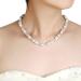 FXmimior Bridal Jewelry Backdrop Necklace - Exquisite Rhinestone Back Chain Jewelry for Women | Perfect Wedding Accessory - Buy Online on GoSupps.com