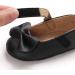 LACOFIA Baby Girls Anti-Slip Mary Jane Shoes | Infant Princess Party Prewalkers 6-12 Months | Bowknot Design | C Black - Buy Online on GoSupps.com
