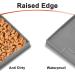 Moacc Slipproof & Waterproof Feed Mats for Dogs & Cats - 47x30cm Gray Point Pattern - Ideal Food Base Underlay - Buy Online on GoSupps.com