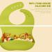 Auvstar Silicone Baby Tableware Set | Non-Slip BPA Free Children's Dishes with Suction Cup & Cutlery - Green - Buy Online on GoSupps.com