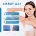 Bestidy Wax Beads 500g - Hair Removal Waxing Beans for Women and Men - Home Waxing for Body and Brazilian Bikini Areas - Blue Wax (500g) - Buy Online on GoSupps.com