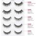 5 Pairs Boxed Magnetic Eyeliner False Eyelash Set Magnetic False Eyelash with Eyeliner with Tweezers for Easy Wear (6006) - Buy Online on GoSupps.com