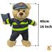 Firefighter Fireman with Axe Teddy Bear Clothes - 16 Inch/40cm - Accessories for Fire Fighter Bear - Buy Online on GoSupps.com