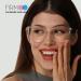 Firmoo Blue Light Filter Reading Glasses - Anti-Glare 1.0x Glasses for Men & Women | Visual Aid & Comfort for Computer Use - Buy Online on GoSupps.com