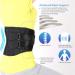 Adjustable Lumbar Brace Belt - Compression Back Support for Lower Back Pain Relief - Black L Code - Buy Online on GoSupps.com