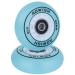 AOWISH 68mm Light Up Illuminating Mini Rip Stick Skateboard Wheels 90A LED Luminous Flash Ripster Mini Caster Wave Board Replacement Wheels with Bearings ABEC-9 for DLX Mini Board (2-Pack) Blue