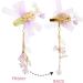 Beaupretty 4 Pairs tassel flower hair clip hair accessories for kids hanfu hair accessories hair accessory for women flower headpiece kids hair accessories hair clips flower hairpin girl baby - Buy Online on GoSupps.com