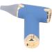 Hair Dryer Mini Dust Blower Easy To Carry 4 Levels Wind for Home for Outdoor for Cats Dogs (Blue) - Buy Online on GoSupps.com