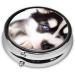 Husky Dog Mini Round Pill Box | 3 Compartment Travel Organizer | Portable Pill Case for Home & Office - Buy Online on GoSupps.com