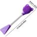 Cat Chin Scrubber - Manual Scrubber Brush for Cats Lightweight Design Soft Chin Brush for Face Jaw Chin Gums and Tongue Cleaning Purple - Buy Online on GoSupps.com