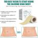 ACWOO Silicone Scar Sheets (1.6 x 40 1M) - Professional Reusable Soft Tape for Scar Removal - C-Section, Surgery, Burn, Keloid, Acne - Painless New and Old Scar Treatment - Buy Online on GoSupps.com