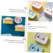 Ciieeo Kitchen Soap Holder 3 Pcs Double Layer Soap Dish Travel Soap Case Plastic Soap Case Plastic Soap Dish Draining Holder Soap Wall-mounted Preservation Box Pp Pink - Buy Online on GoSupps.com