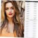 Housoutil Eyebrow Makeup Tools 2 Sheets Eyebrow Stencils Eyebrows Artificial Eyebrow Patch s Hair Makeup Tools 3d - Buy Online on GoSupps.com