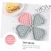 IMIKEYA 6 Pcs Mold Silicone Square Pans for Baking Jelly Fondant Waffle Maker Mould Waffle Baking Pan Heart Shaped Baking Pans Cajas para Fresas Con Chocolate Cookie Cortes Silica Gel Cake 12X11X1.6CMx2pcs Random Colorx2pcs - Buy Online on GoSupps.com