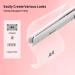 SIMPLUS Professional 2-in-1 Hair Straightener & Ceramic Flat Iron - 1 Inch LCD Tool for Shinier Smoother Hair | International Shipping Available - Buy Online on GoSupps.com