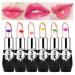 Titimore 6-Piece Crystal Jelly Lipstick Set | Magical Temperature Color Change & Long-Lasting Moisture | Flower Jelly Lip Balm & Clear Lip Gloss (Black) - Buy Online on GoSupps.com