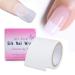 Luvadeyo 3 Rolls of Self-Adhesive Silk Nail Wreck Strengenthening Nail Protection for UV Gel Acrylic Nails Silk Wrap Nail Art Tool Nail Bands Self Stick Fibrelass Silk Wrap