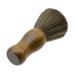 Frcolor tool hairdresser hair removal brush vintage shaving brush hair cleaning in the salon broken hair removal tool shaving brush made of wood wooden wooden dust broken hair 15.5x3.2cm brown