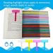 12 Colorful ADHD Dyslexia Guide Strips - Enhance Focus & Learning | Fast International Shipping - Buy Online on GoSupps.com
