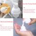 AREMOD Eyelash Extension Cleanser Kit - 50 Lash Shampoo Mascara Brush + Soap Foam Pump + Nose Blackhead Cleaning Brush + Wash Bottle (Pink) - Buy Online on GoSupps.com