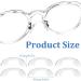 Leeq Soft Silicone Nasal Pads - U-Formed Anti-Slip Screw-In Bridge Nose Pads for Glasses - 16pcs (4.2 cm) - Comfortable Fit for All & International Shipping - Buy Online on GoSupps.com