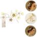 Beaupretty Bridal Headpieces manual bridesmaid New Chinese style Beautiful bride Metal womens headgear flower headpiece for women decoration Blossom Flower Decorations - Buy Online on GoSupps.com