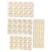 minkissy 4sheets Latex Corn Stickers Toe Separator Corn Cushions Corn Shoes Sticker Toe Feet Pads Foam Callus Cushions Corn Cushion Pads Corn Protector Pad Foot Stickers Latex Sponge Care