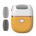 Electric Foot Scrubber File - Portable Electronic Foot File Pedicure Dead Skin Foot Care Callus Remover Rechargeable Waterproof Foot File Yellow