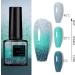 Colour Changing Gel Nail Polish Gel Nail Polish with Thermal Temperature Color Changing Diamond Glitter Reflective Nail Polish Long Lasting Glossy for DIY Nail Art Manicure at Home Salon (24#) - Buy Online on GoSupps.com