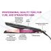 LANDOT 2-in-1 Hair Straightener and Curler - Twist Flat Iron for Curling or Straightening - Buy Online on GoSupps.com
