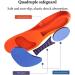 Buy 1 Pair Orthopedic Comfort Insoles - Arch Support & Heel Cushioning for Sports Hiking & Casual Shoes (Size 35-36 - Buy Online on GoSupps.com