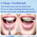 Multi-Functional S-Shaped Toothbrush for Deep Cleaning - Ultra-Clean Soft-Bristled Adult Toothbrush (2 Pink) - Comprehensive Oral Care Solution - Buy Online on GoSupps.com