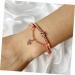 Mobestech High-Quality Arm Loop Frame Bracelet Accessories - Rose Gold 19.5cm x 1.2cm Set of 3 - International Shipping - Buy Online on GoSupps.com