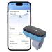 Viatom pulseximeter sleep oximter oxygen saturation measuring device with vibration alarm SPO2 and heart rate for monitoring overnight free app & reports