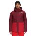 The North Face Men's Clement Triclimate Jacket Cordovan/Tnf Red/Cordovan Small
