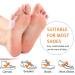 Runrayay 8-Pack Bale Toe Corrector Pads | Gel Pinky Toe Bunion Protection & Relief | Small Toe Protection for Women - Style 5 - Buy Online on GoSupps.com