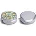 Travel Pill Box Organizer - 3 Compartment Portable Medicine Case | Compact Gray Pill Case for Purse & Pocket - Buy Online on GoSupps.com