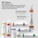 GenCrafts Watercolor Paint Set - 50 Premium Vibrant Colors - Non-Toxic Pigment Paints - 12 ml (0.406 oz) - Ideal for Paper, Canvas, and Crafts - Buy Online on GoSupps.com