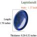 XIANNVXI Lapis Lazuli Worry Stone - Healing Gemstone for Anxiety Relief & Meditation - Reiki Crystal for Stress Relief - Buy Online on GoSupps.com