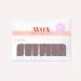 AVOA Beauty Nail Foil - Over the Taupe | Long-Lasting Self-Adhesive Nail Wraps | Grey & Taupe Design | International Shipping - Buy Online on GoSupps.com