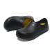 JSWEI Chef Shoes for Men - Professional Oil Water Resistant Nursing Chef Shoe Non-Slip Safety Working Shoes for Kitchen Garden Bathroom Construction 10.5 Black4
