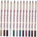 Beavorty 24 Pcs Waterproof Eyeliner Colored Pencil Eyeshadow Pen Lip Liner Highlight Eyebrow Pencil Miss 1 count (Pack of 1) As Shownx2pcs - Buy Online on GoSupps.com