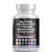 NeuVelleNutrition Melatonin Capsules with Valerian Root, Ashwagandha, L-Theanine, Magnesium, 5-HTP, GABA, Chamomile, Lemon Balm, Passion Flower, Griffonia Extract, Vitamin C & L-Glycine Supplement