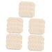 Toyvian 60 Pcs Nursing Pad for Breastfeeding Breast Feeding Breast Pads Heart Shaped Straws Breastfeeding Essentials Organic Maternity Feeding Pad Washable Pad to Feed Polyester