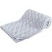 Soft Touch Baby Rosebud Fleece Blanket Wrap Shawl with Satin Trim, Grey (FBP66) - Buy Online on GoSupps.com