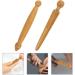 Healeved Hand Tool Set - 2 Wooden Reflex Zone Massage Sticks for Feet Hands and Body - Thai Massage Tools for Trigger Points Relaxation - Buy Online on GoSupps.com